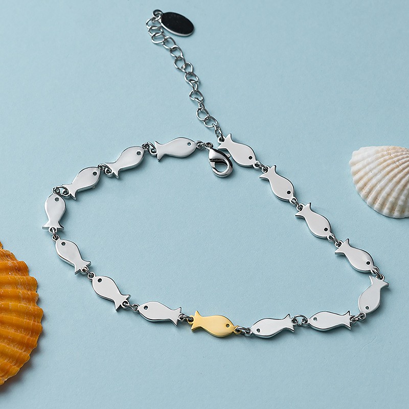 Personalized Small Fish Shape Bracelet
