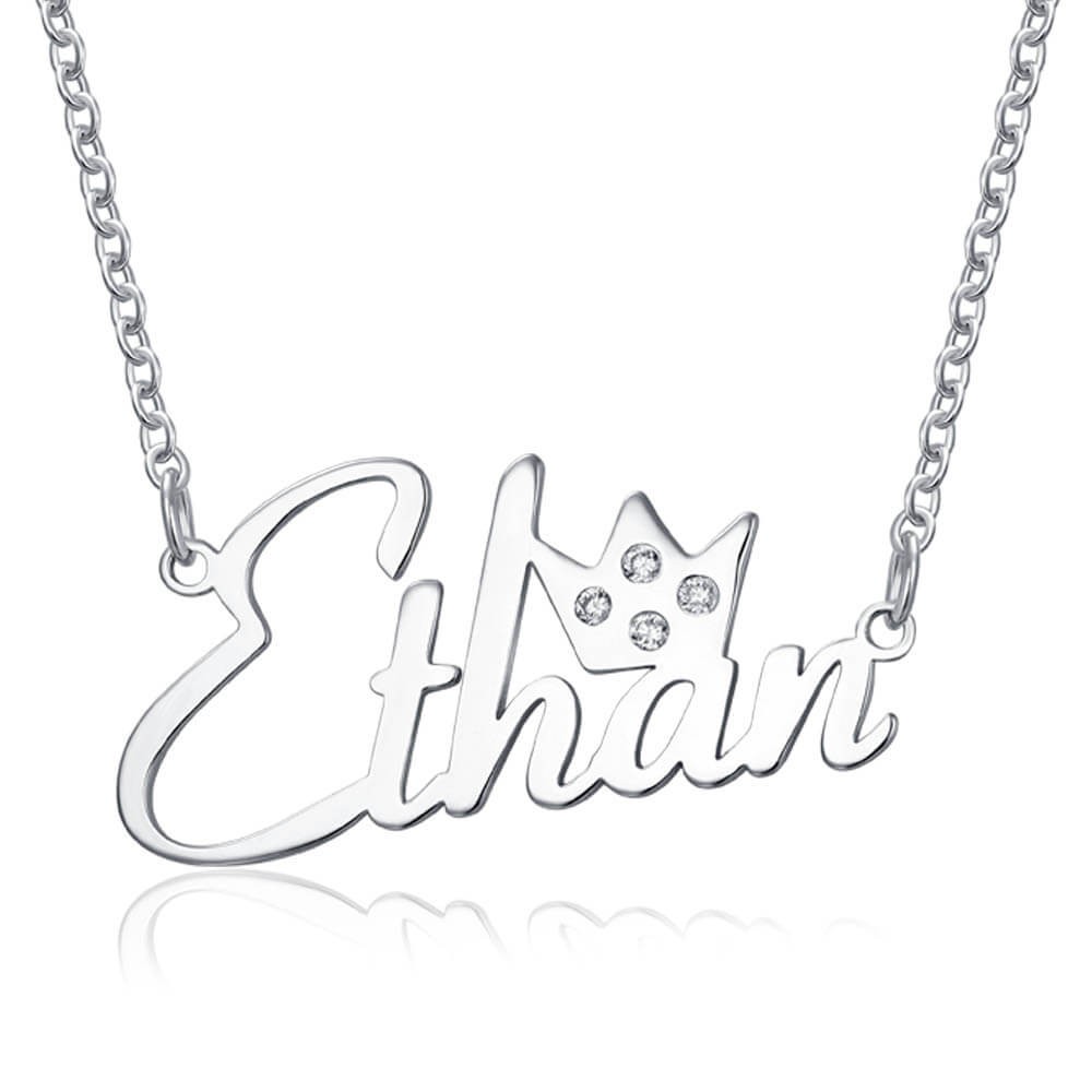 Personalized Queen Name Necklace