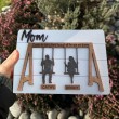 Personalized Swing Set Sign Family Keepsake Gifts for Mom Mother's Day Gift Ideas