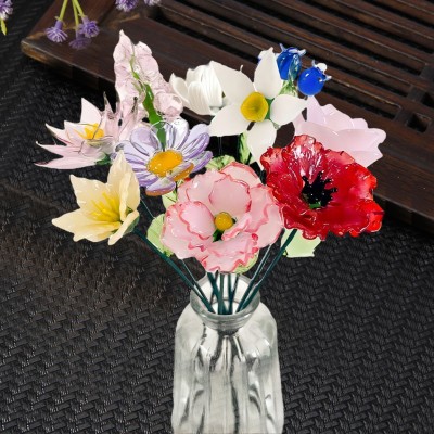 Personalized Glass Birth Month Flower Gift Ideas for Mom Grandma Unique Mother's Day Gifts