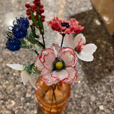 Personalized Glass Birth Month Flower Gift Ideas for Mom Grandma Unique Mother's Day Gifts
