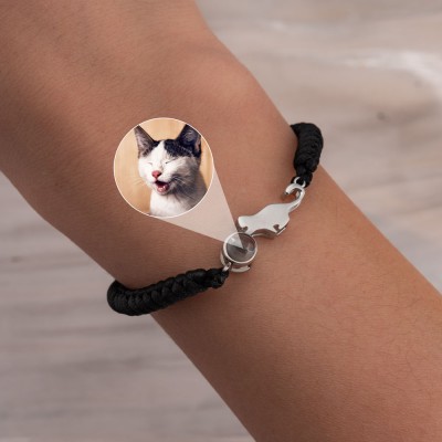 Personalized Pet Photo Projection Bracelet 