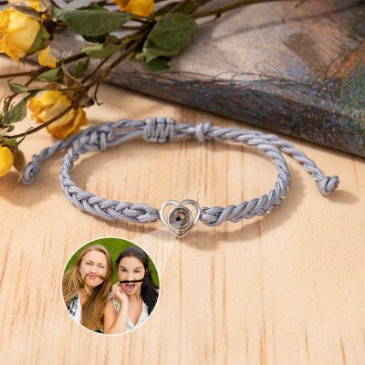 Custom Photo Projection Memory Bracelet Friend Gifts Christmas Gift Ideas