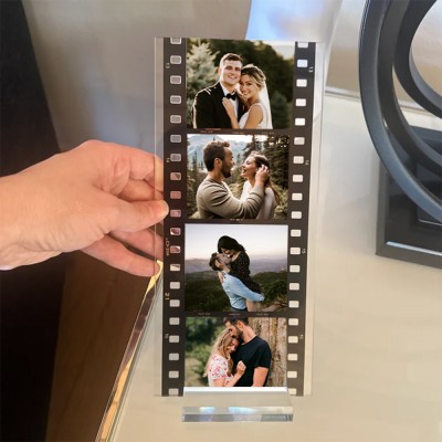 Custom Memory Film Photo Plaque Personalized Camera Roll Gift Valentine's Day Gift Ideas for Her Him