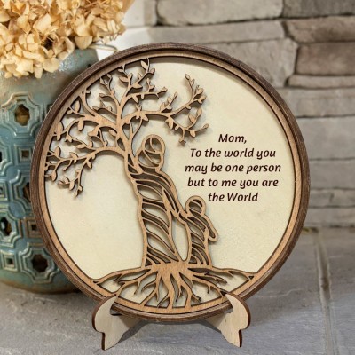 Personalized Tree of Life Wood Sign Great Gift Ideas for Mom Christmas Gifts