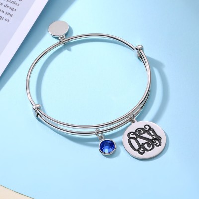 Personalized Monogram Bracelet