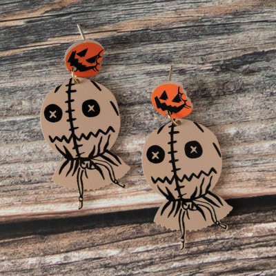 Halloween Trick ‘R Treat Earrings Gift For Her