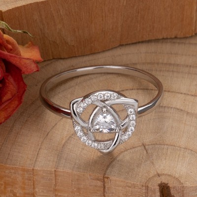 S925 Sterling Silver Personalized Promise Ring For Her