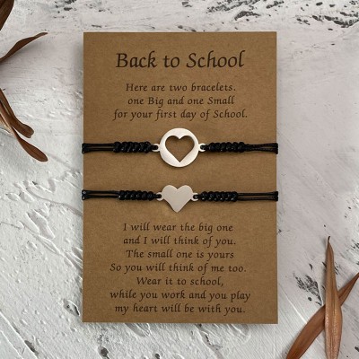 First Day of School Mommy and Me Back to School Bracelets