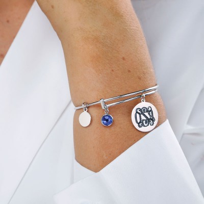 Personalized Monogram Bracelet