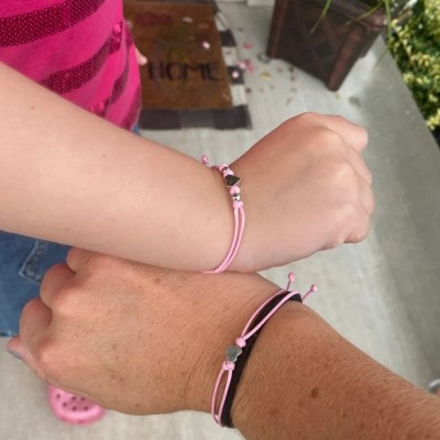 First Day of Fourth Grade School Matching Bracelets