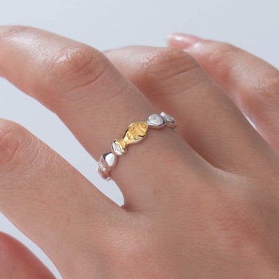 Fish Ring Swimming Against Ring Special Gift for Her