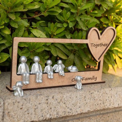 Custom Family Sculpture Figurines Christmas Birthday Gift Ideas 