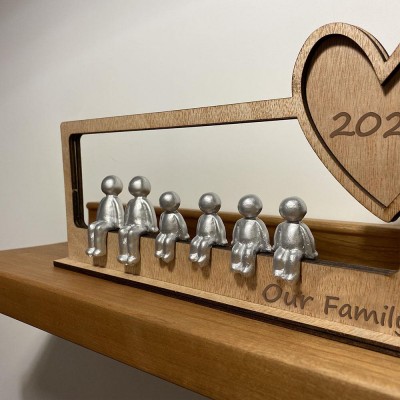 Family Gift Ideas Personalized Family Sculpture Figurines Christmas Gift for Her