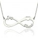 Heart Infinity Necklace