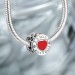 Photo Charm Love Family Forever With Heart Silver