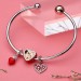 Beating Heart Photo Charm Silver