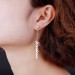 Personalized Name Chain Drop Earring