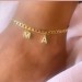 Personalized Anklet With 1-10 Initial